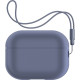 Чохол для навушників Armorstandart Silicone Case with straps для Apple Airpods Pro 2 Dark Purple (ARM68611)