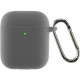 Чохол для навушників Armorstandart Ultrathin Silicone Case With Hook для Apple AirPods 2 Advanced Ash (ARM59677)