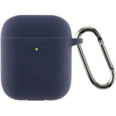 Чохол для навушників Armorstandart Silicone Case With Hook для Apple AirPods 2 Dark Blue (ARM59681)