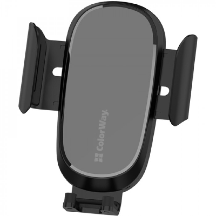 Універсальний автотримач ColorWay Air Vent Car Wireless Charger 15W Black (CW-CHAW038Q-BK)