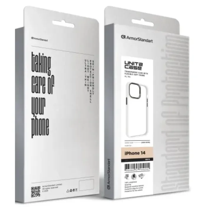 Чохол до мобільного телефона Armorstandart UNIT2 Apple iPhone 14 White (ARM69938)