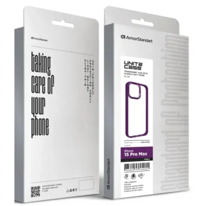 Чохол до мобільного телефона Armorstandart UNIT2 Apple iPhone 15 Pro Max Purple (ARM69990)