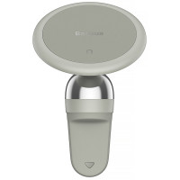 Универсальный автодержатель Baseus Magnetic (на решетку) creamy-white (SUCC000102)