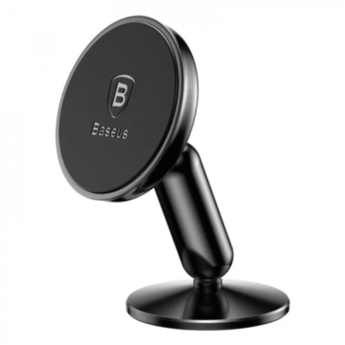 Універсальний автотримач Baseus Magnetic Bullet An on-board (клейка стртрічка) black (SUYZD-01)