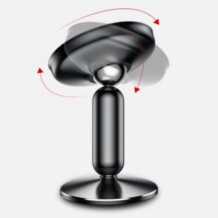 Універсальний автотримач Baseus Magnetic Bullet An on-board (клейка стртрічка) black (SUYZD-01)