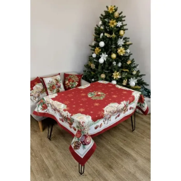 Скатертина Прованс гобеленова PRESENT 135х350 см (4823093450639)