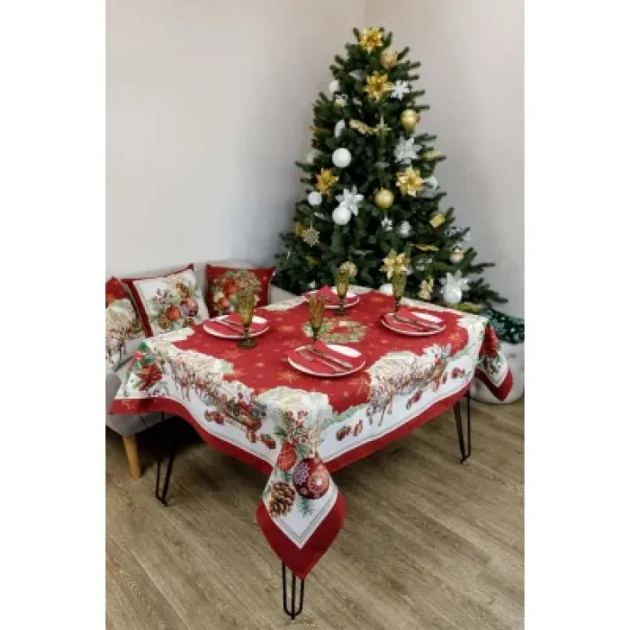 Скатертина Прованс гобеленова PRESENT 135х350 см (4823093450639)