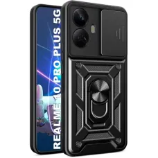 Чохол до мобільного телефона BeCover Military Realme 10 Pro Plus 5G Black (710022)