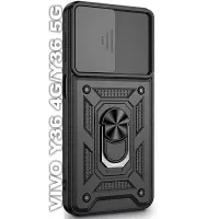 Чохол до мобільного телефона BeCover Military Vivo Y36 4G/Y36 5G Black (710025)