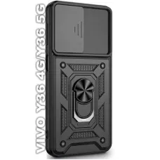 Чохол до мобільного телефона BeCover Military Vivo Y36 4G/Y36 5G Black (710025)