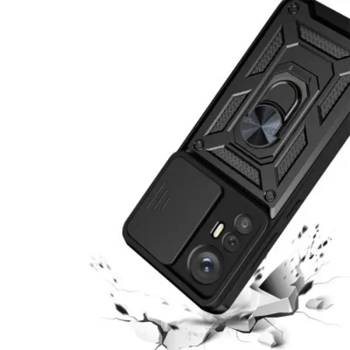 Чохол до мобільного телефона BeCover Military Xiaomi 12 5G Black (710019)