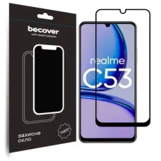Скло захисне BeCover Realme C53 Black (710105)