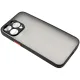Чохол до мобільного телефона Dengos Matte iPhone 15 Pro Max (black) (DG-TPU-MATT-133)