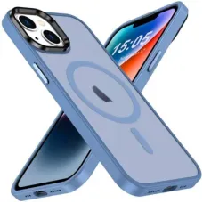 Чохол до мобільного телефона 2E Basic Apple iPhone 15 Plus Soft Touch MagSafe Cover Light Blue (2E-IPH-15PRM-OCLS-BL)