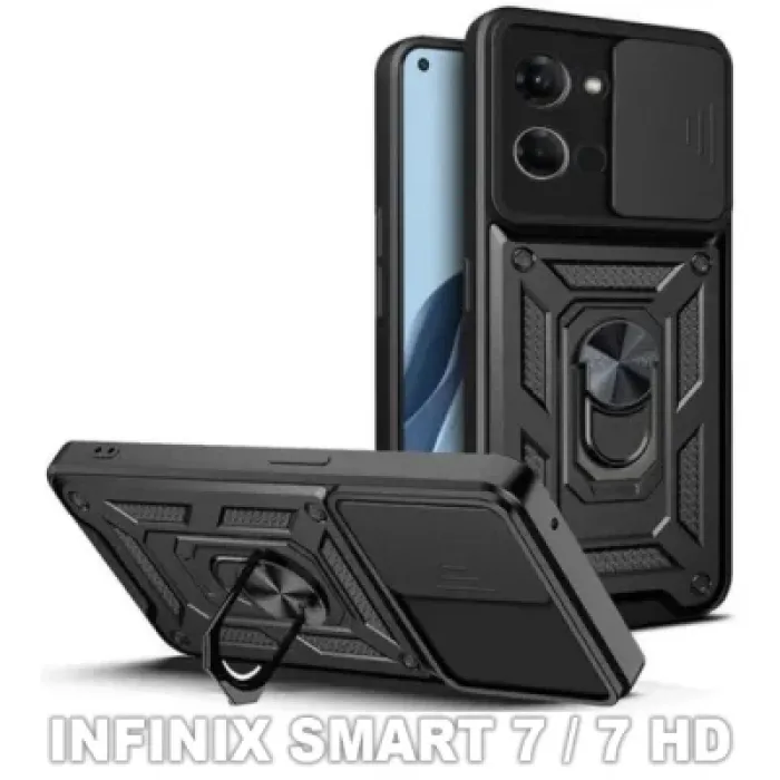 Чохол до мобільного телефона BeCover Military Infinix Smart 7 (X6515) / 7 HD (X6516) Black (710138)