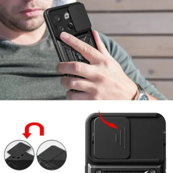 Чохол до мобільного телефона BeCover Military OnePlus Ace 2 Black (710137)