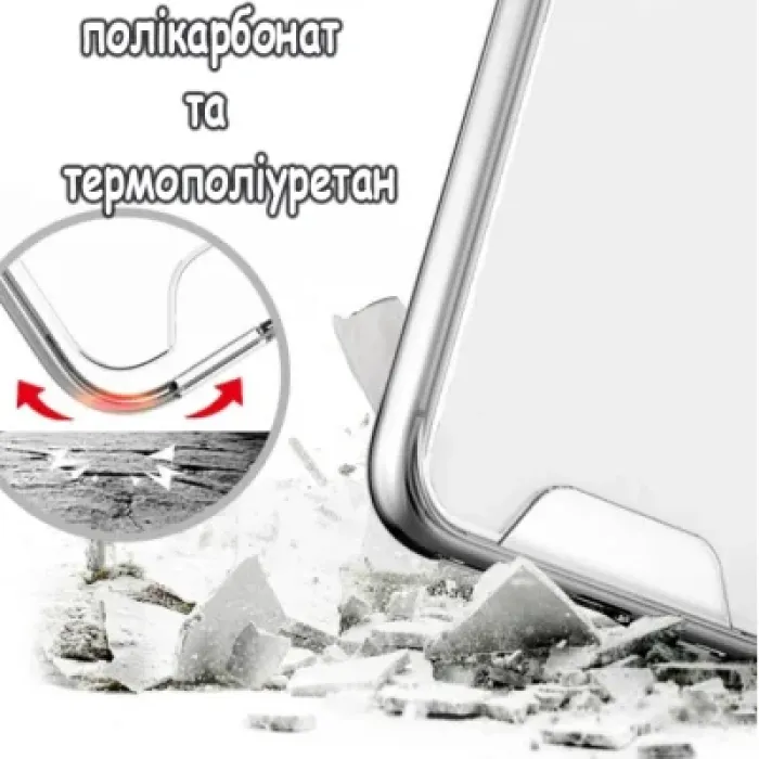 Чохол до мобільного телефона BeCover Space Case Apple iPhone 15 Transparancy (709936)