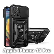Чохол до мобільного телефона BeCover Military Apple iPhone 15 Pro Black (709953)