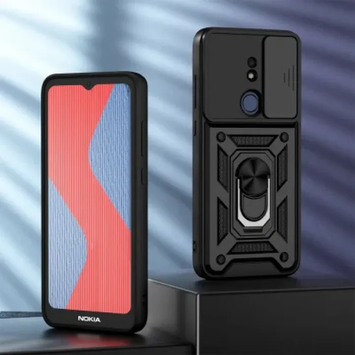 Чохол до мобільного телефона BeCover Military Nokia C21 Black (709994)