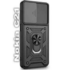 Чохол до мобільного телефона BeCover Military Nokia C21 Black (709994)