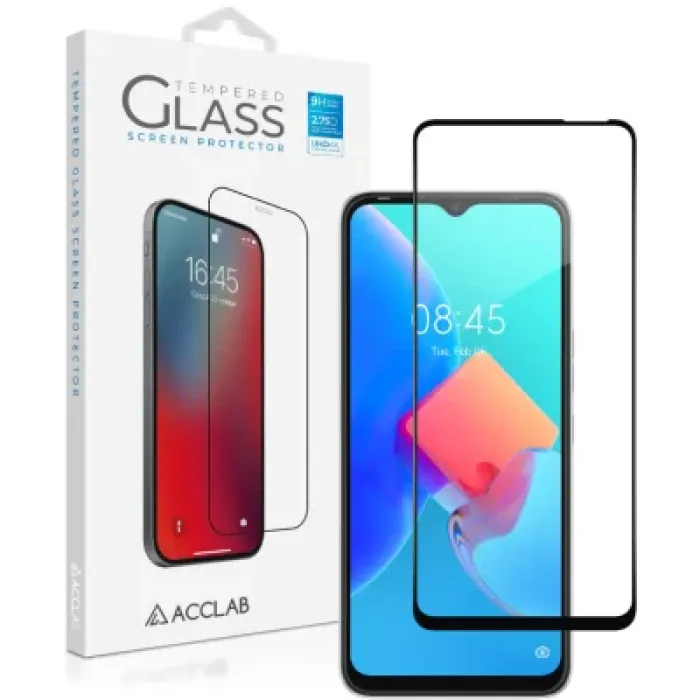 Скло захисне ACCLAB Full Glue Tecno Spark 8C (1283126542466)