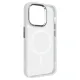 Чохол до мобільного телефона Armorstandart Unit MagSafe Apple iPhone 15 Pro Matte Clear Silver (ARM69349)