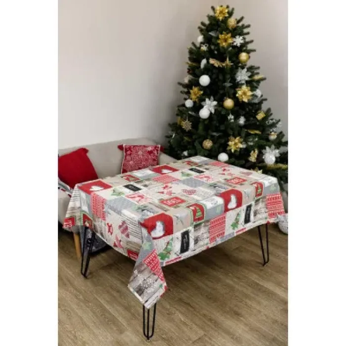Скатертина Прованс Merry Christmas 180x132 см (4823093451421)