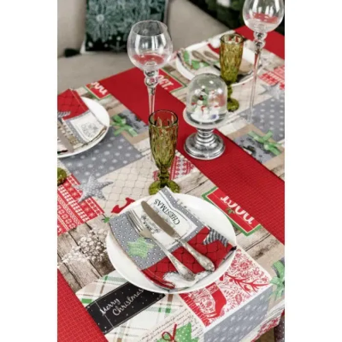 Серветка на стіл Прованс Merry Christmas 35x45 см (4823093449251)