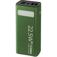 Батарея універсальна Gelius Lightstone GP-PB300 30000mAh QC+PD (22.5W) Green (00000090465)