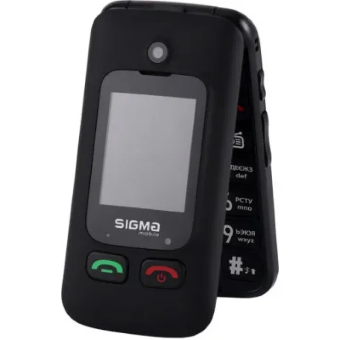 Мобільний телефон Sigma Comfort 50 Shell Duo Type-C Black (4827798212523)