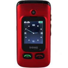 Мобільний телефон Sigma Comfort 50 Shell Duo Type-C Red Black (4827798212516)