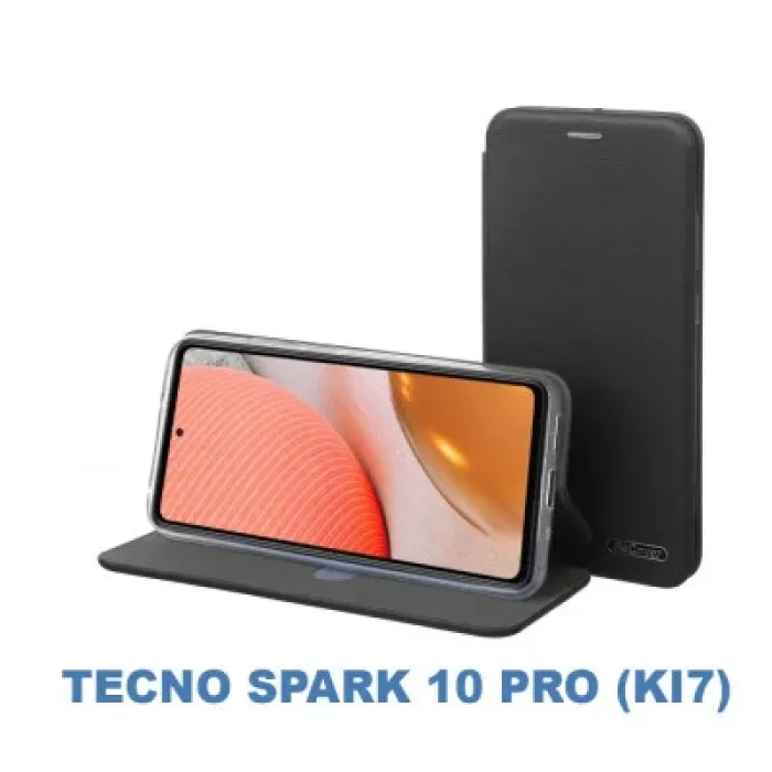 Чохол до мобільного телефона BeCover Exclusive Tecno Spark 10 Pro (KI7) Black (710268)