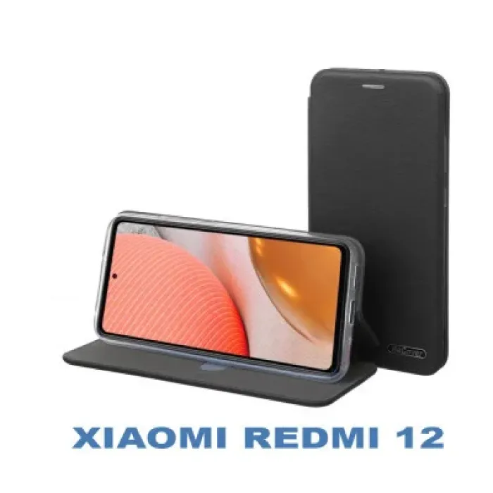 Чохол до мобільного телефона BeCover Exclusive Xiaomi Redmi 12 Black (710276)
