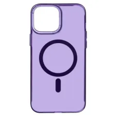 Чохол до мобільного телефона Armorstandart Y23 MagSafe Apple iPhone 15 Pro Max Transparent Purple (ARM68569)