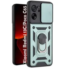 Чохол до мобільного телефона BeCover Military Xiaomi Redmi 13C / Poco C65 Dark Green (710563)