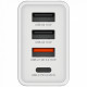 Зарядний пристрій Verbatim USB 30W PD3.0 4-ports white (49701)