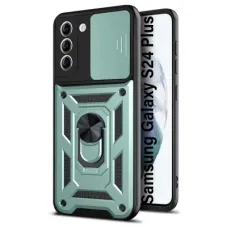 Чохол до мобільного телефона BeCover Military Samsung Galaxy S24 Plus SM-S926 Dark Green (710640)