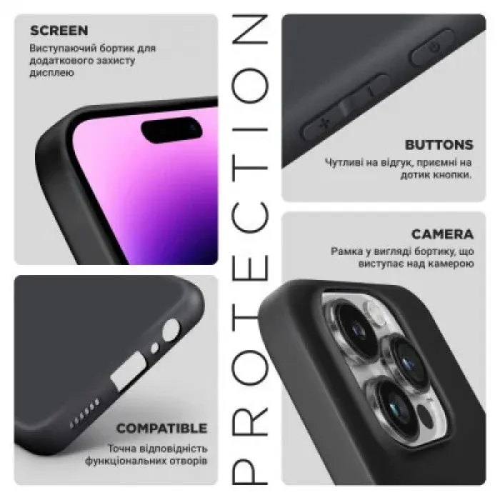 Чохол до мобільного телефона Armorstandart Matte Slim Fit ZTE Blade A73 4G Black (ARM70701)