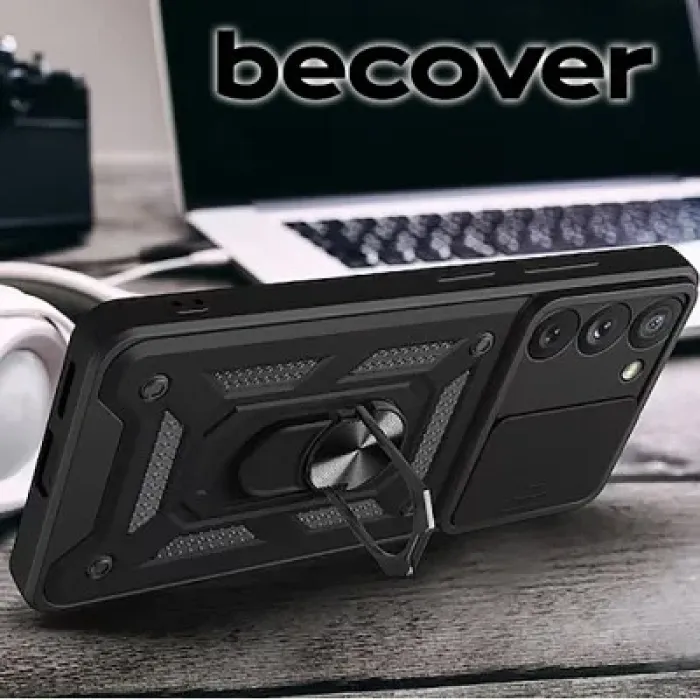 Чохол до мобільного телефона BeCover Military Samsung Galaxy S23 FE SM-S711 Black (710659)
