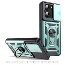Чохол до мобільного телефона BeCover Military Xiaomi 13T/13T Pro Dark Green (710559)