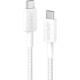 Дата кабель USB-C to USB-C 1.8m 322 White Anker (A81F6H21)
