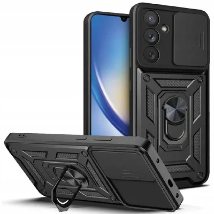 Чохол до мобільного телефона BeCover Military Samsung Galaxy A15 4G SM-A155/A15 5G SM-A156 Black (710749)