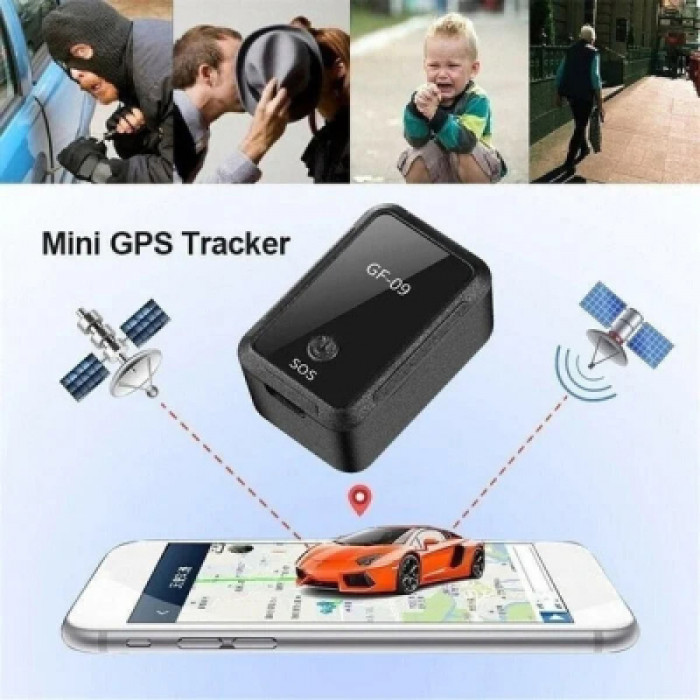 GPS-трекер для авто Voltronic GF-09+WiFi, точність позиціювання GPS: 100m, Box, 33x (GF-09)