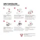 Плівка захисна Armorstandart Samsung Galaxy Watch Fit 3 6pcs (ARM74576)