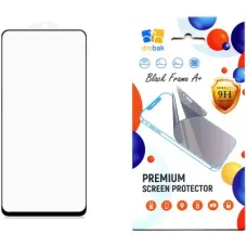 Скло захисне Drobak Xiaomi Redmi 12 Black Frame A+ (535385)