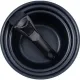Набір посуду Bergner Click&Cook ковші 16/18/20 см 4 предмета (BG-31608-BK)
