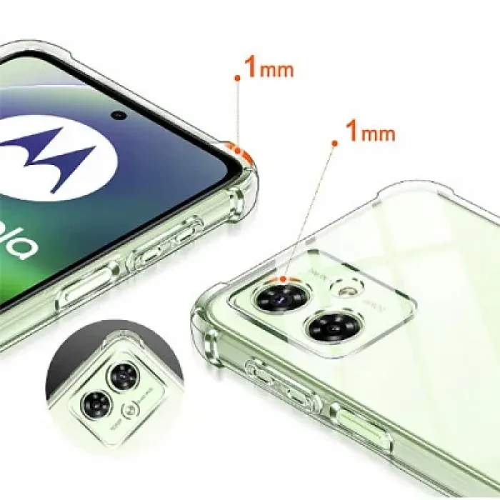Чохол до мобільного телефона BeCover Anti-Shock Motorola Moto G54 / G54 Power Clear (710610)