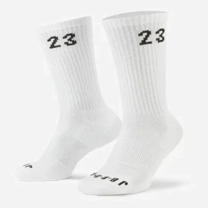 Шкарпетки Nike U Jordan Essential Crew 3PR DA5718-100 M 38-42 3 пари Білий (194958592813)