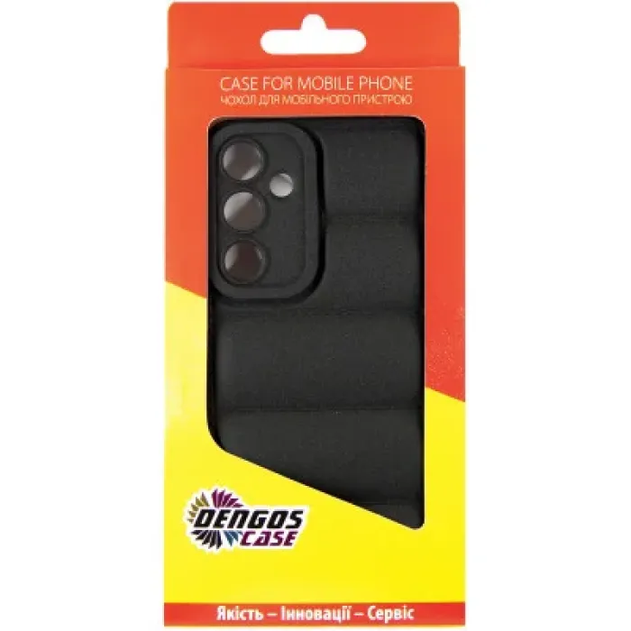 Чохол до мобільного телефона Dengos Soft Samsung Galaxy A35 5G (black) (DG-TPU-SOFT-48)