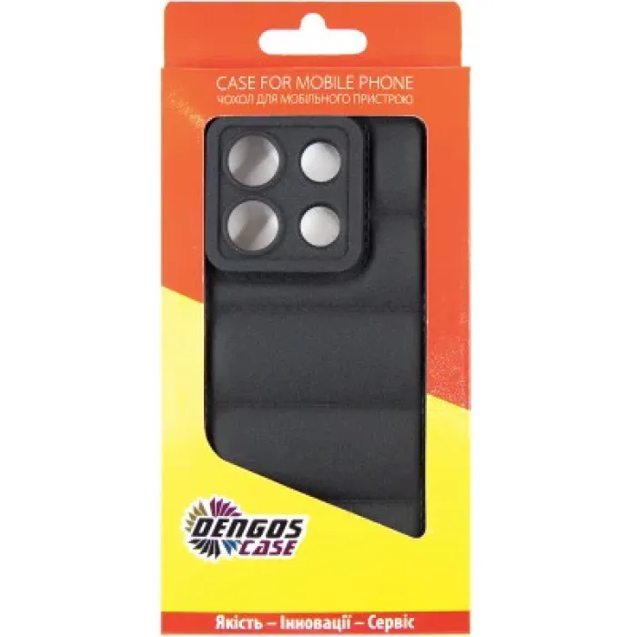Чохол до мобільного телефона Dengos Soft Xiaomi Redmi Note 13 5G (black) (DG-TPU-SOFT-50)